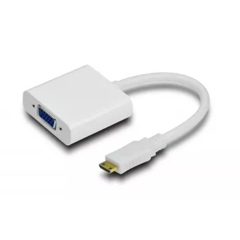 Microconnect HDMIVGA videokábel adaptér 15 m VGA (D-Sub) HDMI Type-C (Mini) čierny