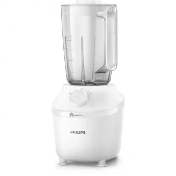 Stolový mixér Philips HR2041/00 — 450 W, 1,9 L plastová nádoba, nože z nehrdzavejúcej ocele, biela