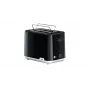 Hriankovač BRAUN HT1010BK — 2 plátky, 900 W, čierny, plastové telo, štrbina 132×35×119 mm