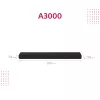 Soundbar Sony HT-A3000 čierny 3.1 kanály 250 W
