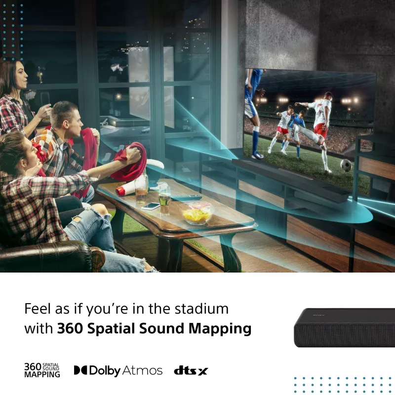 Soundbar Sony HT-A3000 čierny 3.1 kanály 250 W