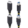 StarTech.com 1,8 m HDMI a USB 5 Gbit/s KVM kábel, 4K 60Hz, HDMI 2.0 a USB kombokábel pre KVM prepínače