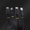 StarTech.com 1,8 m HDMI a USB 5 Gbit/s KVM kábel, 4K 60Hz, HDMI 2.0 a USB kombokábel pre KVM prepínače