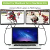 Techly adaptérový kábel USB-C konektor samec na HDMI 2.0 4K konektor samec 2 m čierny
