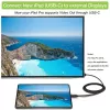 Techly adaptérový kábel USB-C konektor samec na HDMI 2.0 4K konektor samec 2 m čierny