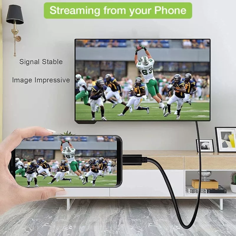 Techly adaptérový kábel USB-C konektor samec na HDMI 2.0 4K konektor samec 2 m čierny