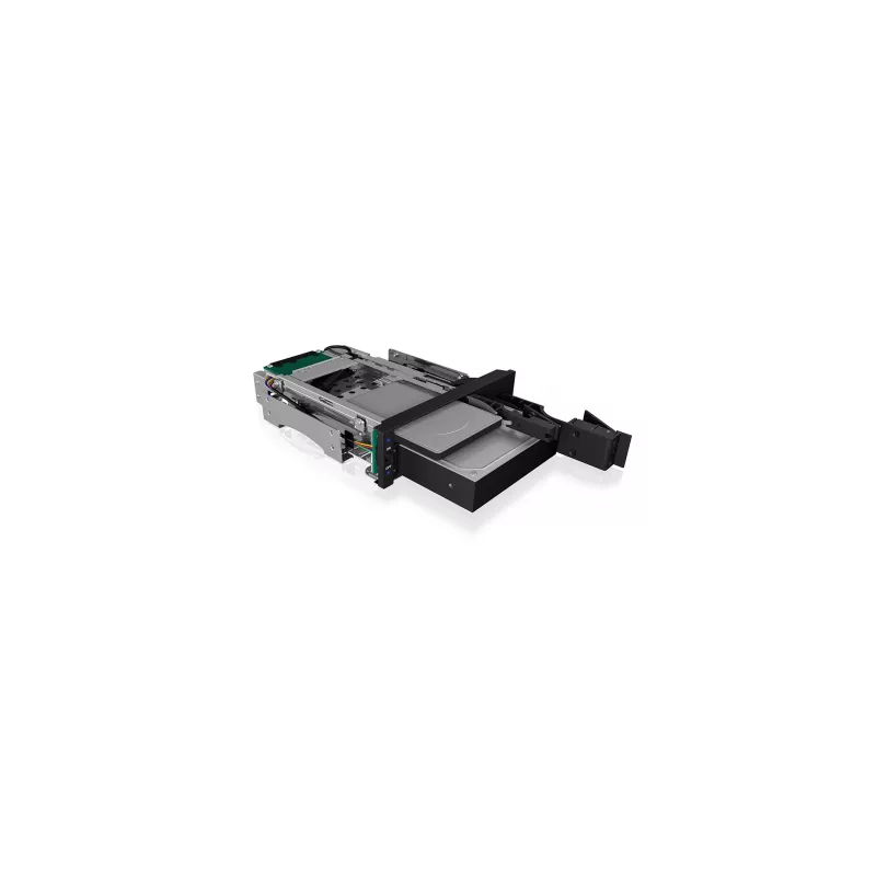 ICY BOX IB-173SSK 2-násobný rám na výmenu pre 1x 2,5 a 1x 3,5 SATA/SAS pevné disky