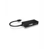 ICY BOX IB-AC1032 Mini DisplayPort DVI-D + VGA (D-Sub) + HDMI čierny