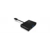 ICY BOX IB-DK4032-CPD USB-C na VGA multiport adaptér
