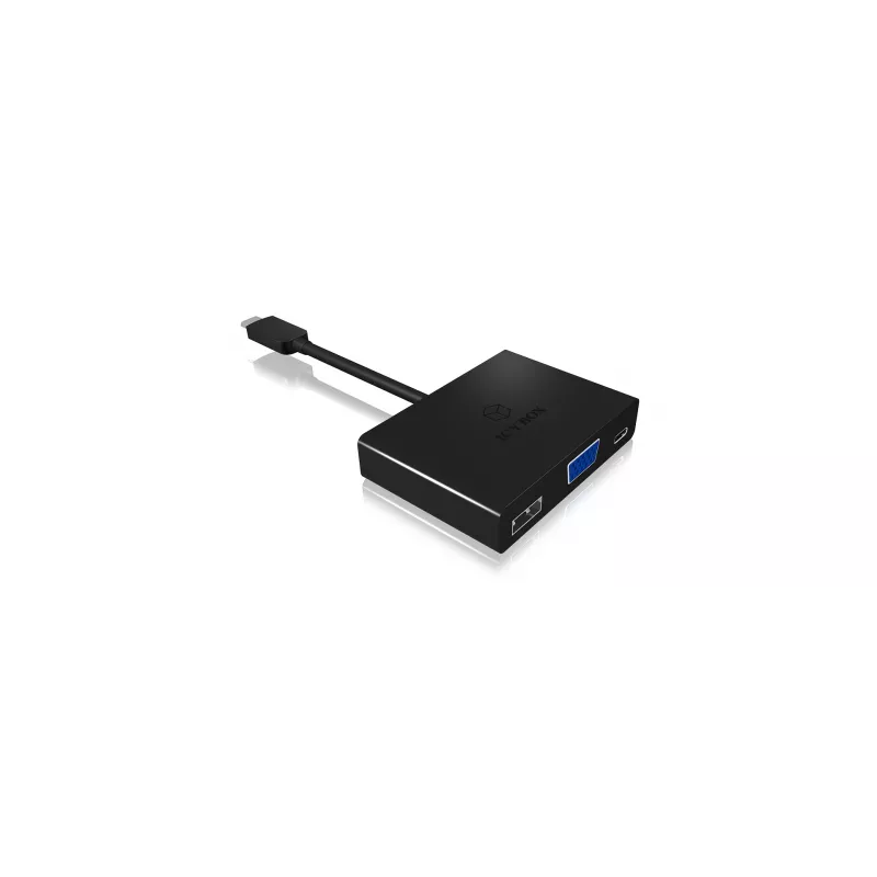 ICY BOX IB-DK4032-CPD USB-C na VGA multiport adaptér