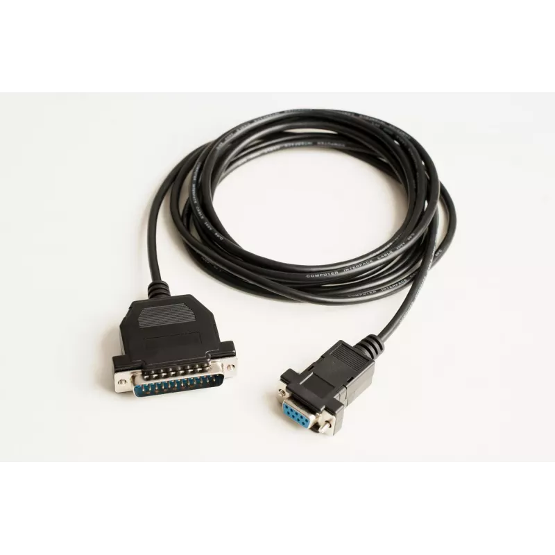 Microconnect IBM029B sériový kábel čierny 3 m DB9 DB25