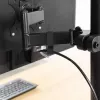Techly držiak na upevnenie na stožiar TV LED/LCD 17–32 palcov čierny