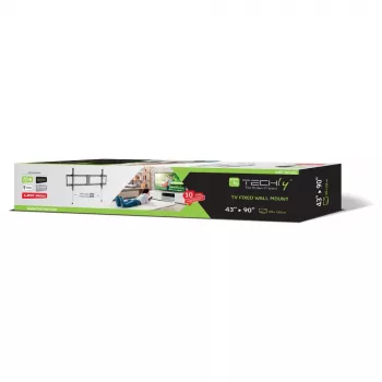 Techly pevný nástenný držiak LED TV LCD 43–90 palcov