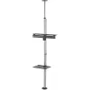 Techly ICA-TR32 stojan/držiak TV 177,8 cm (70 palcov) strieborný