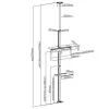 Techly ICA-TR32 stojan/držiak TV 177,8 cm (70 palcov) strieborný