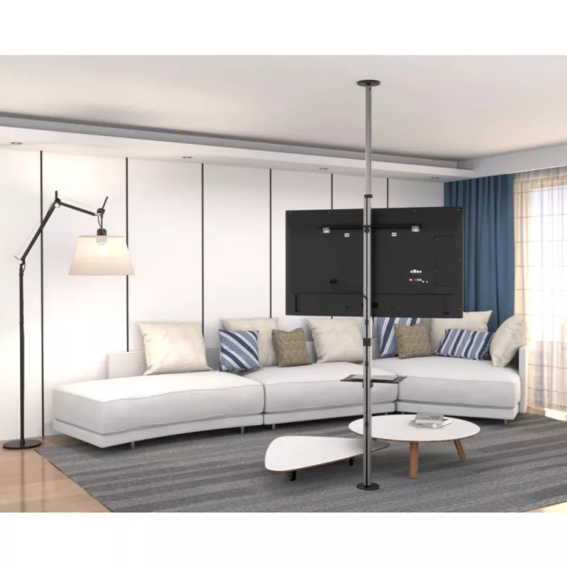 Techly ICA-TR32 stojan/držiak TV 177,8 cm (70 palcov) strieborný