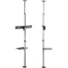 Techly ICA-TR32 stojan/držiak TV 177,8 cm (70 palcov) strieborný