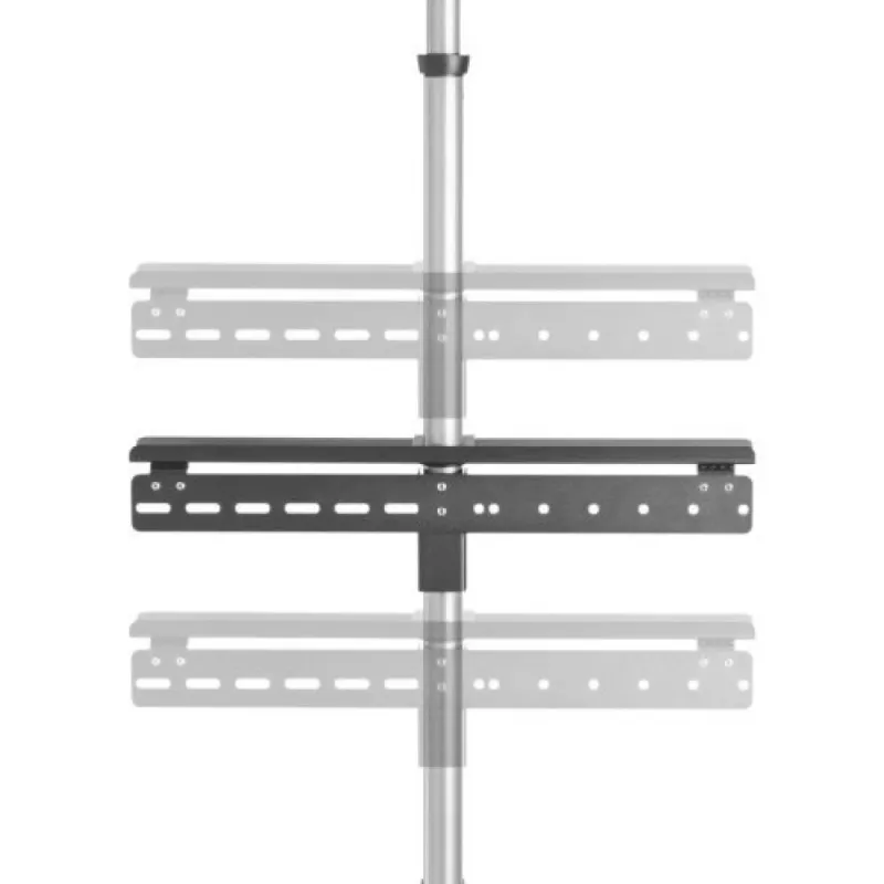 Techly ICA-TR32 stojan/držiak TV 177,8 cm (70 palcov) strieborný