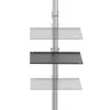 Techly ICA-TR32 stojan/držiak TV 177,8 cm (70 palcov) strieborný