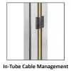 Techly ICA-TR32 stojan/držiak TV 177,8 cm (70 palcov) strieborný