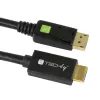Techly konvertorový kábel 2m DisplayPort na HDMI 1.2 4K ICOC DSP-H12-020