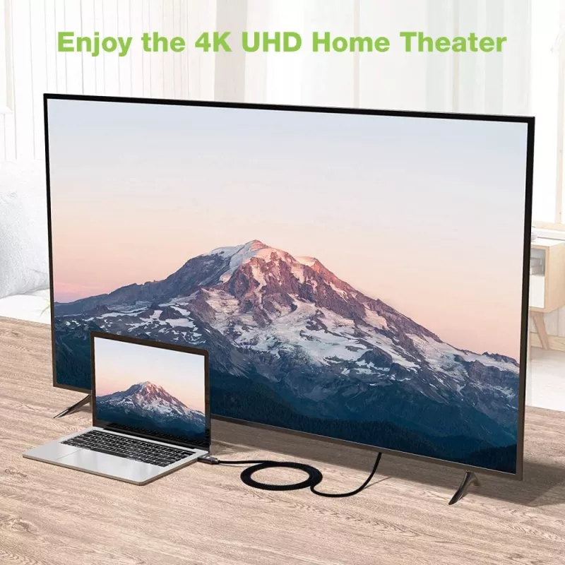 Techly konvertorový kábel 2m DisplayPort na HDMI 1.2 4K ICOC DSP-H12-020