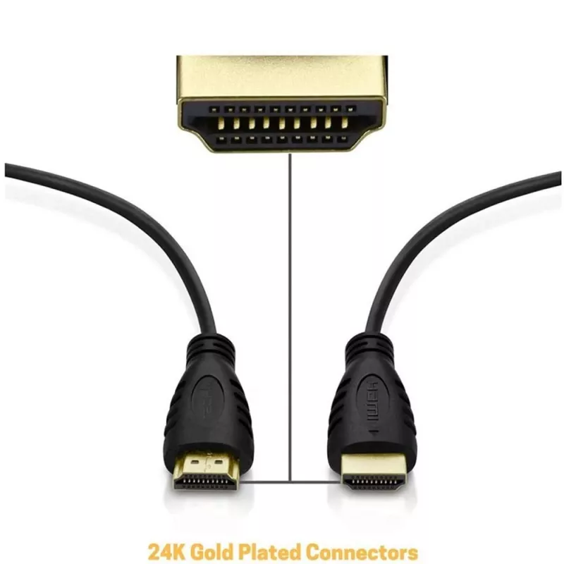 Techly HDMI 2.0 kábel A/A M/M 9m čierny 18 Gbit/s 3D