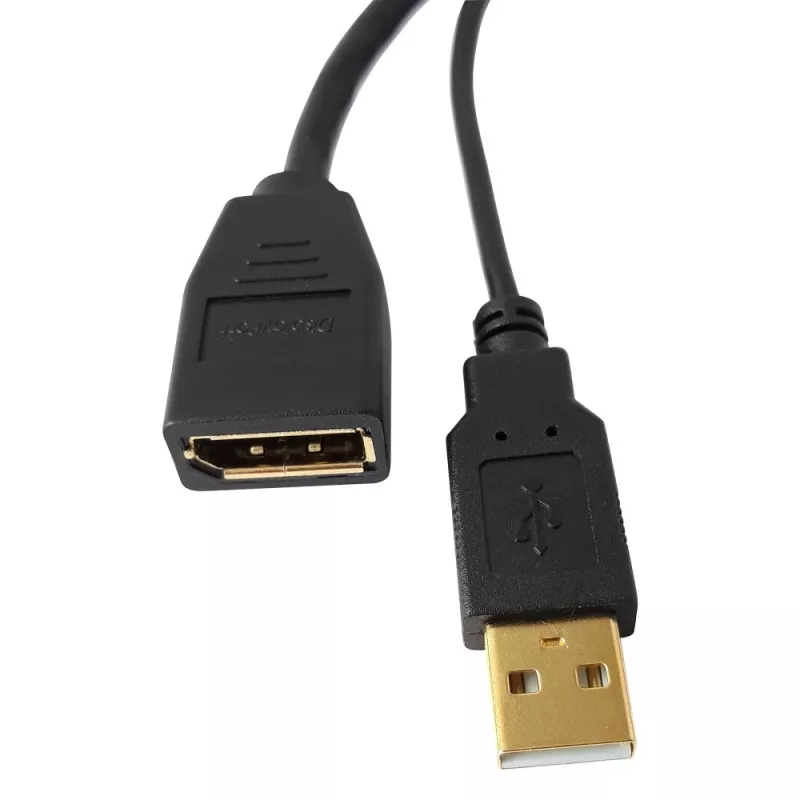 Techly ICOC-HDMI-DP12A adaptér z HDMI na DisplayPort s napájaním cez USB, 4K 30 Hz