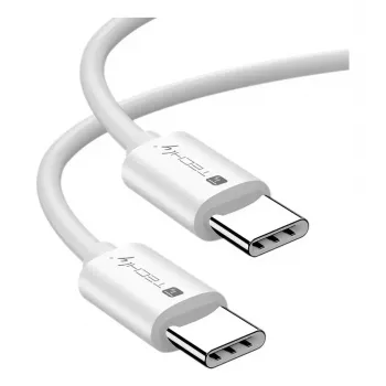 Techly ICOC-MU4-20G240W2 USB kábel USB4 Gen 2x2 2 m USB C biely