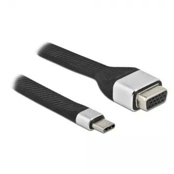 Techly ICOC-USBC-VGA videokábel adaptér 0,12 m USB Type-C VGA (D-Sub)