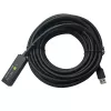Techly ICUR30100G USB kábel USB 3.2 Gen 1 (3.1 Gen 1) 10 m USB A čierny
