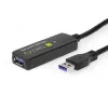 Techly ICUR30100G USB kábel USB 3.2 Gen 1 (3.1 Gen 1) 10 m USB A čierny