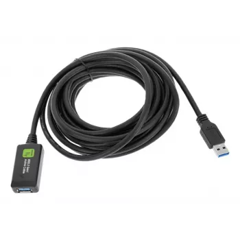 Techly ICUR3050G USB kábel USB 3.2 Gen 1 (3.1 Gen 1) 5 m USB A čierny