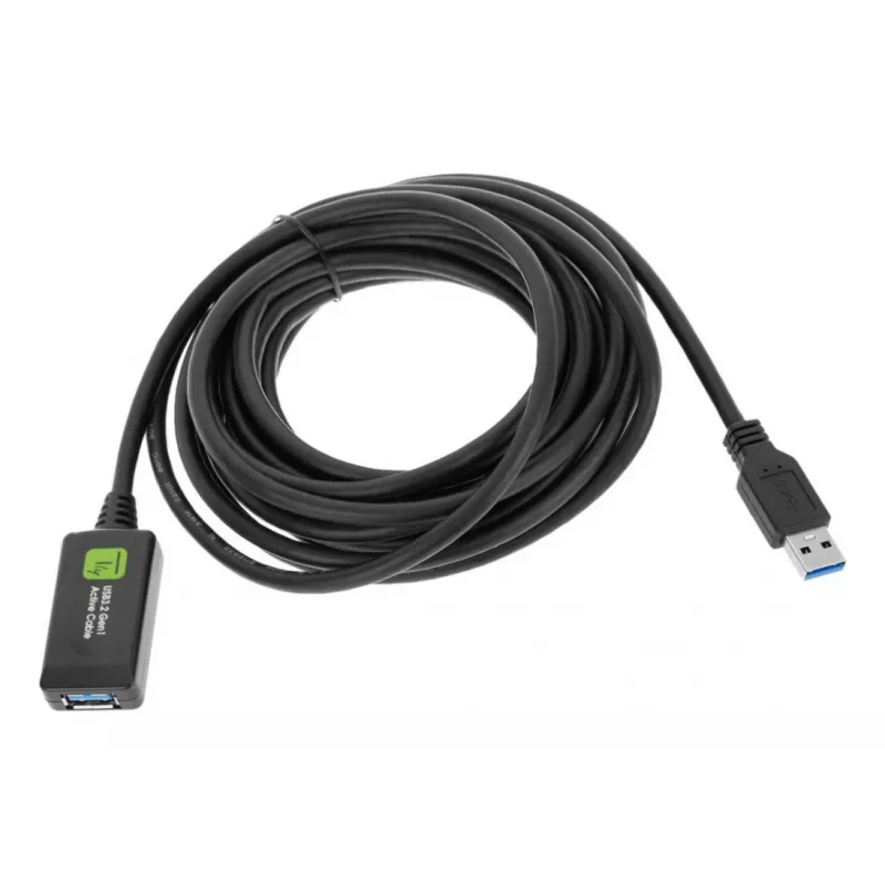 Techly ICUR3050G USB kábel USB 3.2 Gen 1 (3.1 Gen 1) 5 m USB A čierny