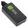 Techly ICUR3050G USB kábel USB 3.2 Gen 1 (3.1 Gen 1) 5 m USB A čierny
