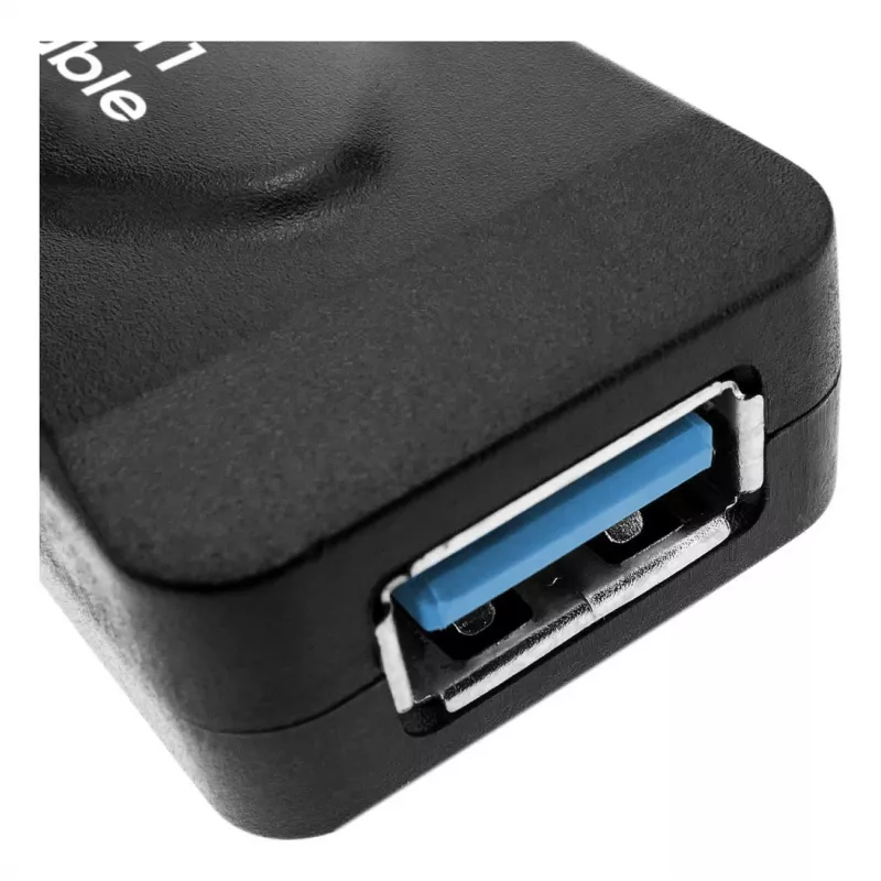 Techly ICUR3050G USB kábel USB 3.2 Gen 1 (3.1 Gen 1) 5 m USB A čierny