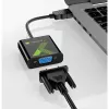 Techly káblový konvertor adaptér HDMI na VGA s audio IDATA HDMI-VGA2A