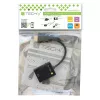 Techly káblový adaptér konvertor HDMI na VGA s Micro USB a audio IDATA HDMI-VGA2AU