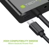 Techly káblový adaptér konvertor HDMI na VGA s Micro USB a audio IDATA HDMI-VGA2AU