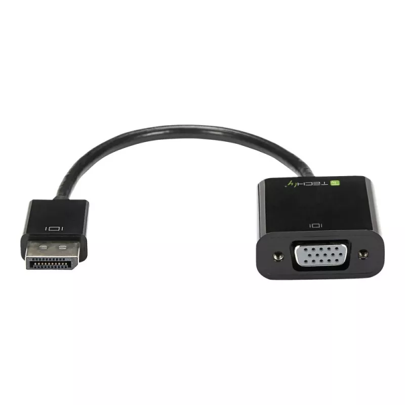 Techly káblový adaptér konvertor HDMI na VGA s Micro USB a audio IDATA HDMI-VGA2AU