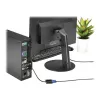 Techly káblový adaptér konvertor HDMI na VGA s Micro USB a audio IDATA HDMI-VGA2AU