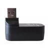 Techly IUSB3-HUB3-ROTB rozbočovač rozhraní USB 3.2 Gen 1 (3.1 Gen 1) Type-A 5000 Mbit/s čierny