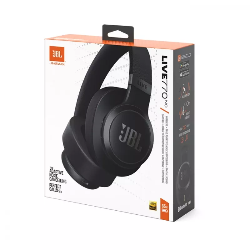 JBL Live 770NC headset bezdrôtový cez hlavu hovory/hudba Bluetooth čierny