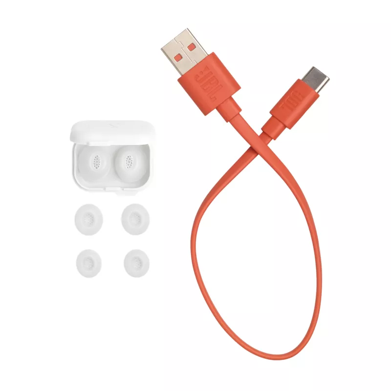 JBL Tune Flex 2 headset True Wireless Stereo (TWS) do uší hovory/hudba Bluetooth biela