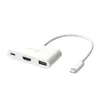 j5create JCA379EW – USB-C® na HDMI™ a USB™ Type-A s Power Delivery