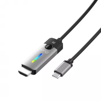 j5create JCC157-N USB-C na HDMI 2.1 8K kábel 1,79 m