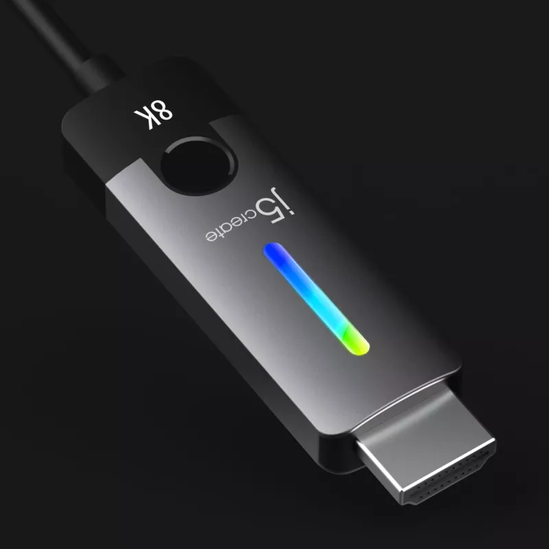 j5create JCC157-N USB-C na HDMI 2.1 8K kábel 1,79 m