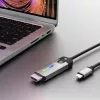 j5create JCC157-N USB-C na HDMI 2.1 8K kábel 1,79 m