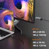 j5create JCC157-N USB-C na HDMI 2.1 8K kábel 1,79 m