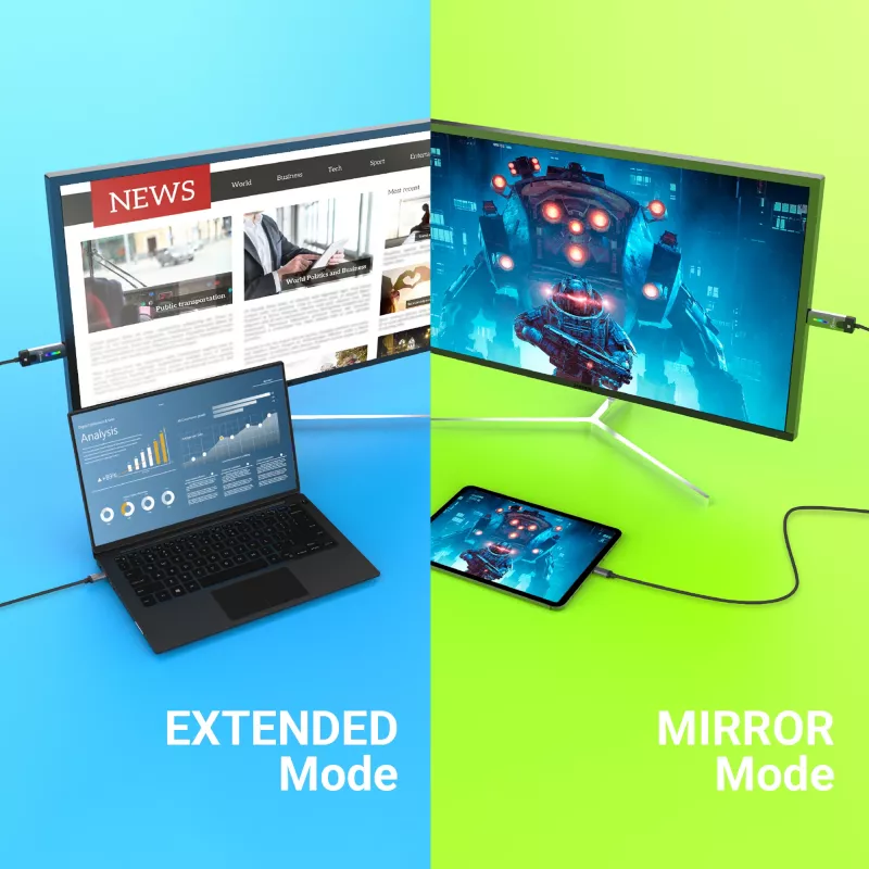 j5create JCC157-N USB-C na HDMI 2.1 8K kábel 1,79 m